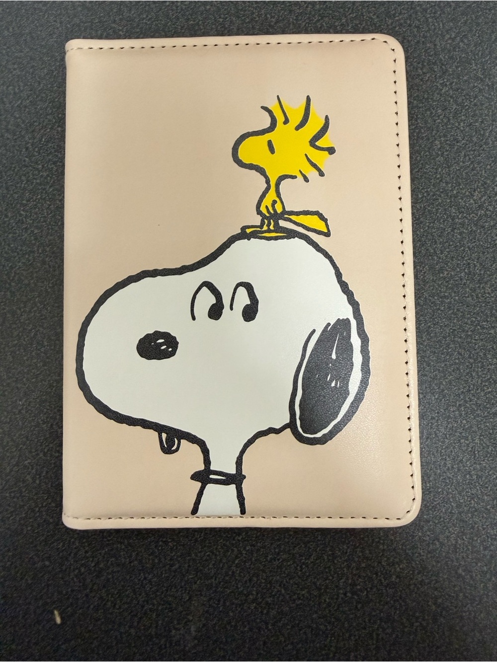 Peanuts Snoopy & Woodstock Dog Passport and Card Holder *NEW